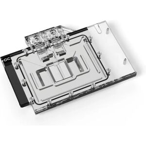 Alphacool Eisblock Aurora Acryl RTX 4080 Strix mit Backplate