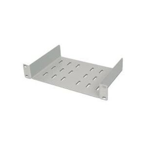 Digitus DN-10 TRAY-1 - Etagère pour rack - gris clair, RAL 7035 - 1U - 10" - Publicité