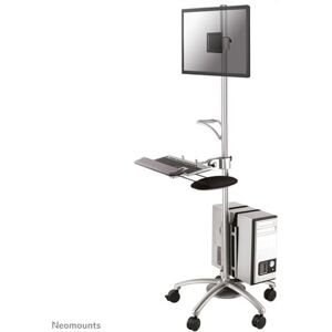 Newstar Chariot pour PC/moniteur Neomounts FPMA-MOBILE1800 25,4 cm (10) - 68,6 cm (27) inclinable, mobile argent Argent - Publicité