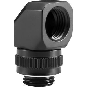 PHANTEKS Glacier M-F Rotary Fitting 90 - Black, Black