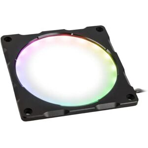 Phanteks Halos Lux 120mm Digital RGB LED Fan Frame - Aluminium Black - PH-FF120DRGBA_BK01