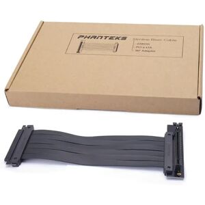 Phanteks 220mm Flatline PCI-E x16 90 Degree Vertical GPU Riser Extender Cable - PH-CBRS_FL22