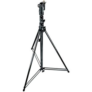 Manfrotto 111BSU Teleskopstativ, 25 kg 3,80m, 3 Sektionen, 2 Auszüge Lichtstativ