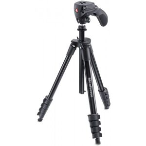 Trípode Manfrotto Compact Action Negro MKCOMPACTACN-BK