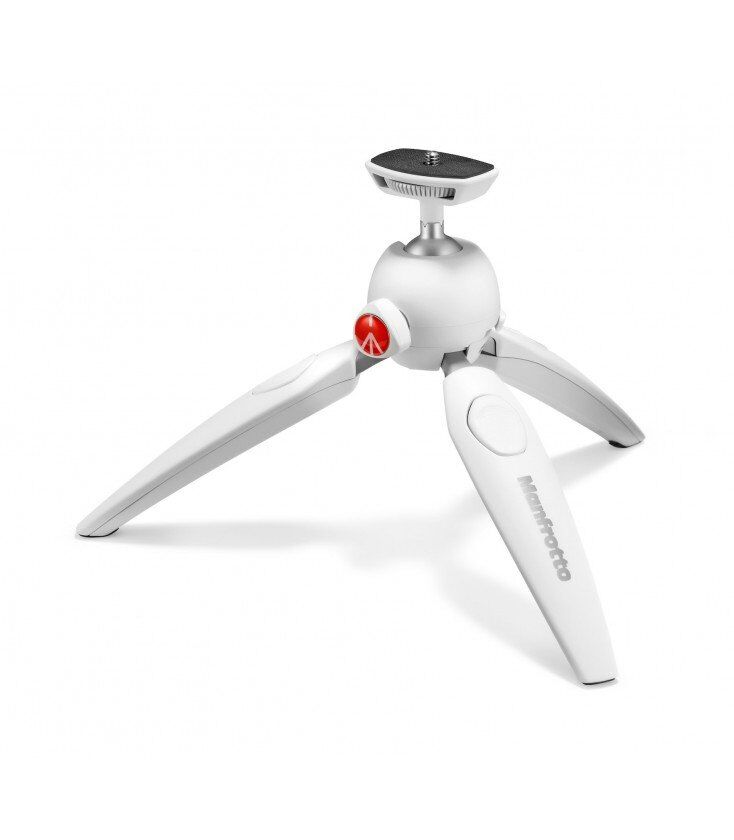 Manfrotto Tripode Mini Pixi Evo - Blanco