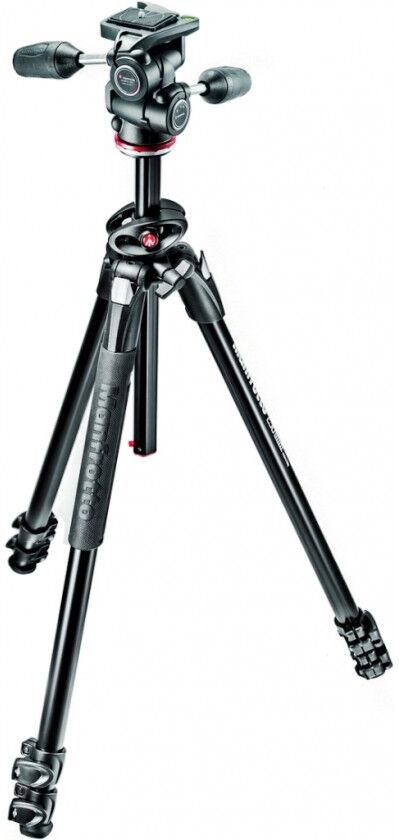 Manfrotto Mk290dua3-3w Trípode Alu 3 Secciones + Rótula Mh804-3w