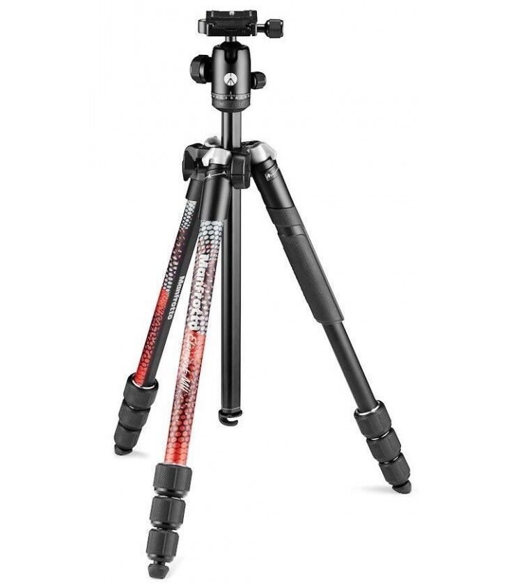 Manfrotto Element Mii Tripode + Rotula - Rojo