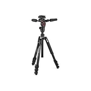 Manfrotto Befree 3D Live Advanced Trépied et Rotule 3D en Aluminium pour Appareils photo et Caméscopes, Support Smartphone, Téléphone, Stabilisateur Supportant - Publicité