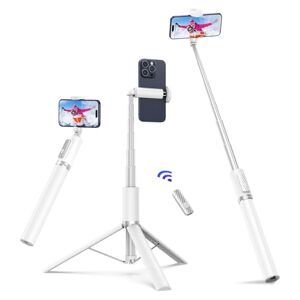 Trépied Smartphone, Trépied Flexible avec Télécommande et Clip Universel,  Mini-trépied pour iPhone Rotatif à 360° Compatible Téléphones  Portables/GoPro ? 9.4 Pouces