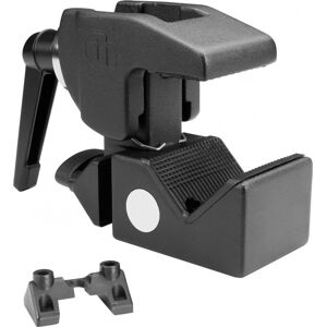 Adam Hall Accessories SUPER CLAMP MK2 - Pince universelle avec bride de serrage noir - VERSION 2 - Accessoires pour trepieds et elevateurs