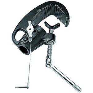 Manfrotto - C100 - JR PIPE CLAMP W/TOMMY BAR &PAD; - Accessoires pour trépieds et élévateurs - Publicité