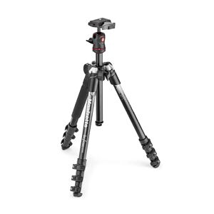 Manfrotto MKBFRA4GY-BH treppiede Fotocamere digitali/film 3 gamba/gambe Nero, Grigio