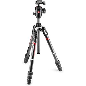 Manfrotto MKBFRTC4GT-BH treppiede Videocamera portatile 3 gamba/gambe Nero, Argento