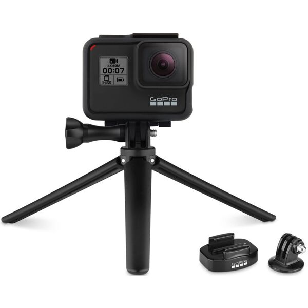 gopro tripod supporti con mini treppiede nero unica taglia