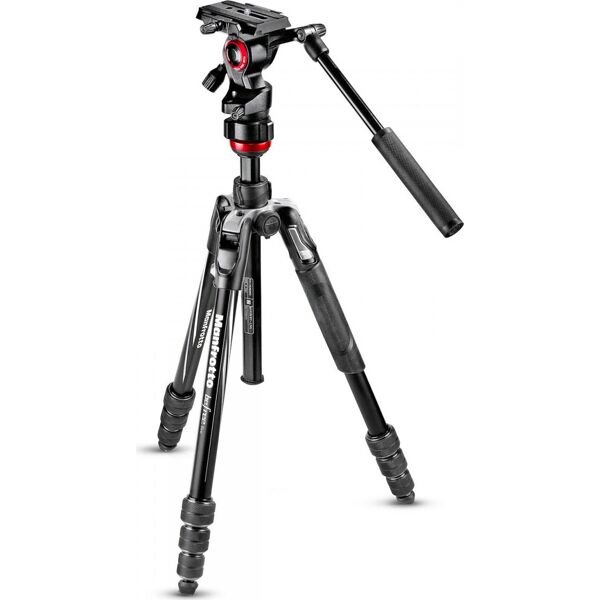 manfrotto mvkbfrt-live treppiede con testa befree live twist in alluminio - mvkbfrt-live