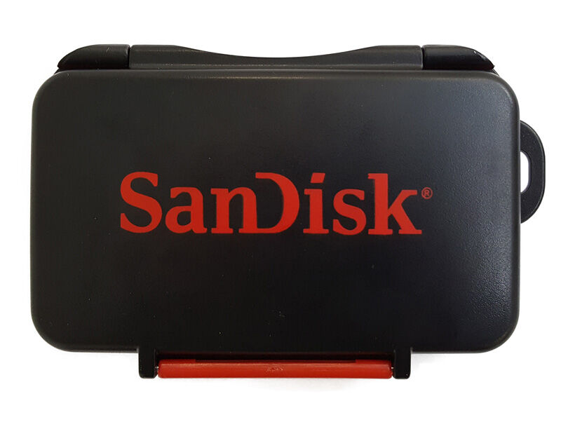 SanDisk Memory Card CASE – Custodia per Schede di Memoria Micro/SDHC/SDXC/CF