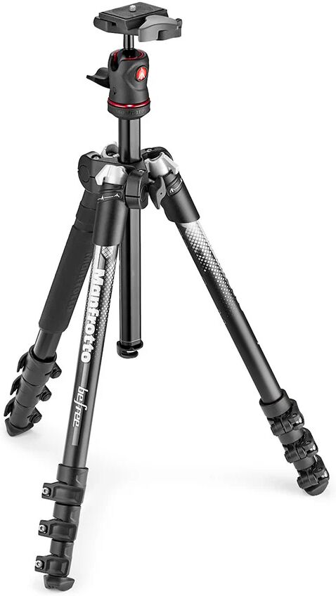 Manfrotto MKBFRA4GY-BH treppiede Fotocamere digitali/film 3 gamba/gambe Nero, Grigio