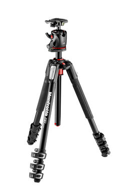 Manfrotto MK190XPRO4-BHQ2 treppiede Fotocamere digitali/film 3 gamba/gambe Nero [MK190XPRO4-BHQ2]