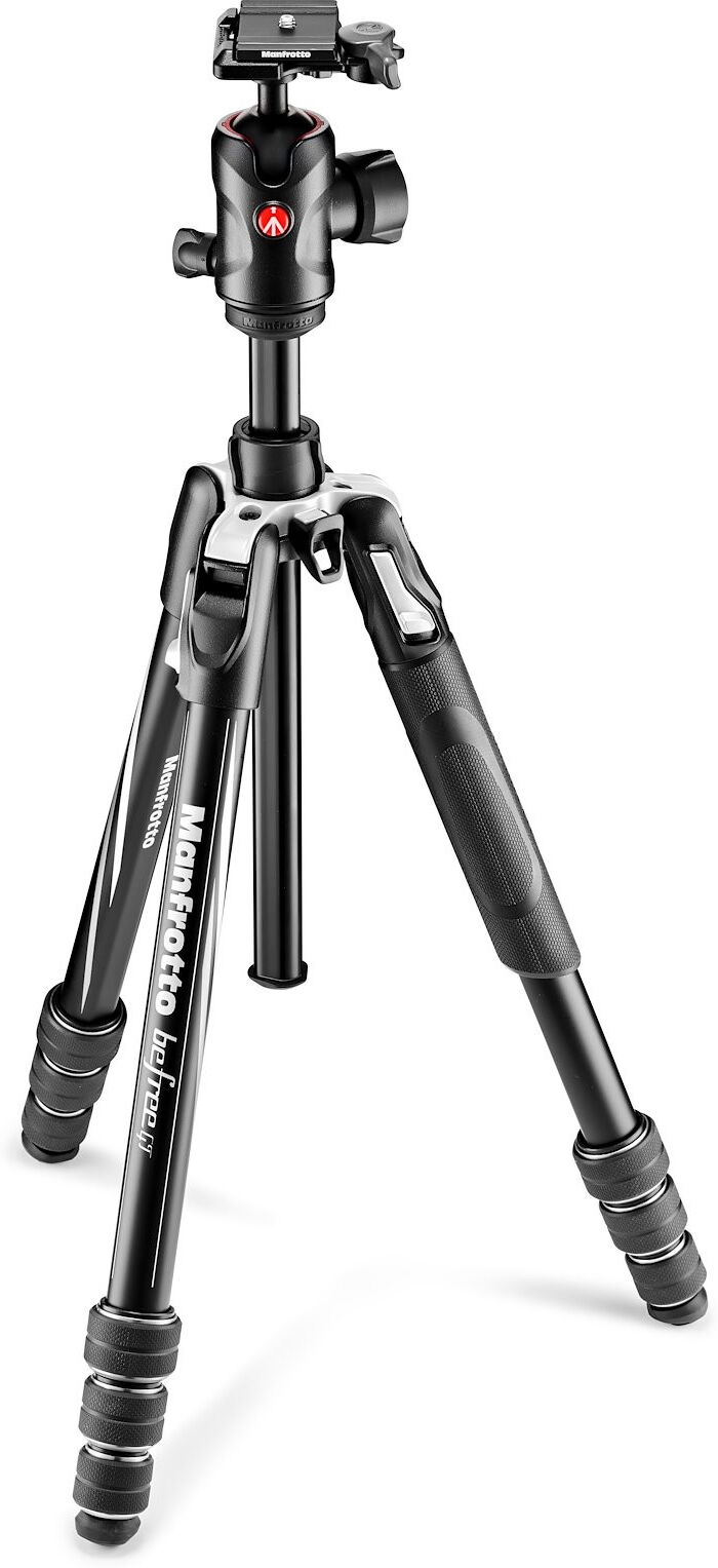 Manfrotto MKBFRTA4GT-BH treppiede Fotocamere digitali/film 3 gamba/gambe Nero, Argento [MKBFRTA4GT-BH]