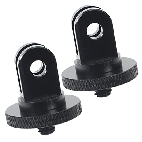 UKCOCO 2 Stuks Adapter Statief Accessoires Ga Pro Mount Accessoires Voor Sportcamera's Actie Camera Mount Statief Voor Camera Statiefbevestiging Voor Camera's Sport Camera Legering Metaal