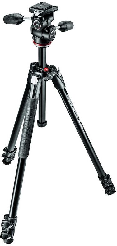 Manfrotto 290 xtra kit trípode aluminio con rótula 3way