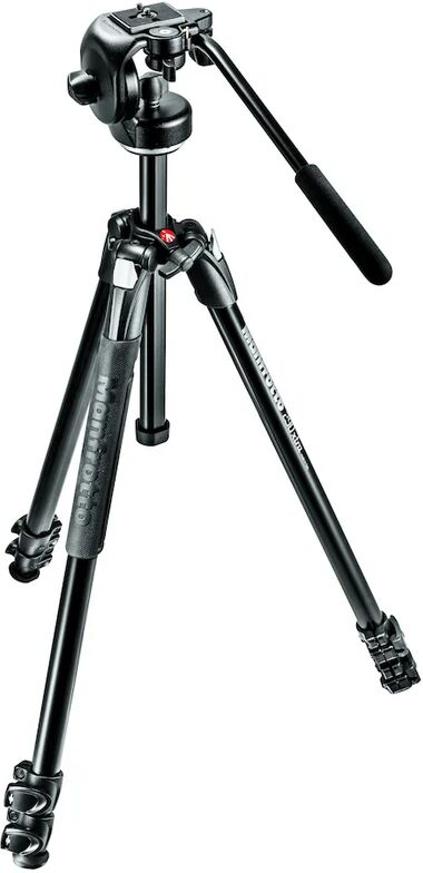 Manfrotto 290 xtra kit tripé em alumínio com rótula fluida