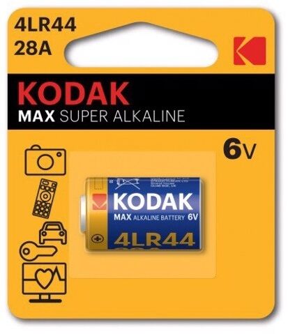 Kodak Pilha Alcalina 6v (476a / 4lr44 / Px28a / 544a / A544) - Kodak