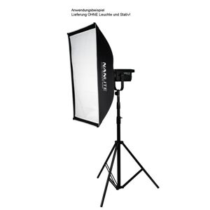 Nanlite Softbox SB-RT-90x60, 90 x 60 cm, mit Bowens-Anschluss, z. B. für Forza 200/300/500, inkl. D