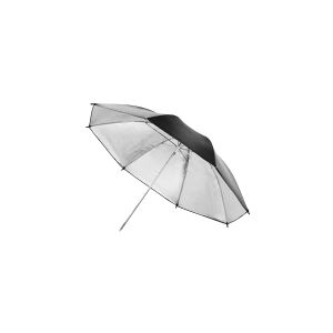 mantona Walimex Reflex Umbrella - Reflektierender Schirm - Silber - Ø 84 cm (12139)