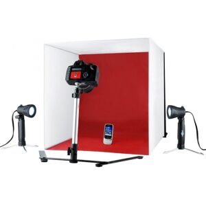 Ultrapix Caja de luz portátil con dos focos (Tamaño 50x50cm)