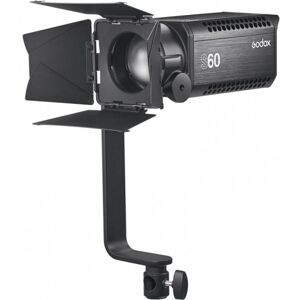 Lámpara LED Godox S60 con lente de enfoque y aletas