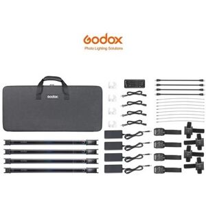 Kit 4 Tubos Led RGB Godox TL60