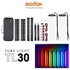 Kit 2 Tubos Led RGB Godox TL30