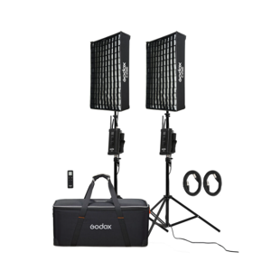 Godox Kit De Dos Luces Led FL100 K2