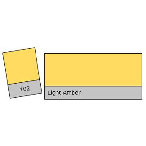 Lee Filter Roll 102 Light Amber