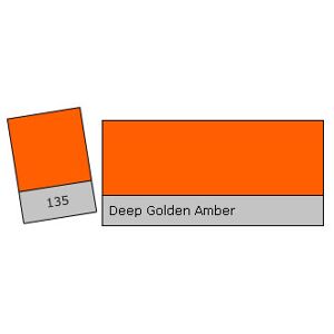 Lee Filter Roll 135 D.Golden Amber Deep Golden Amber