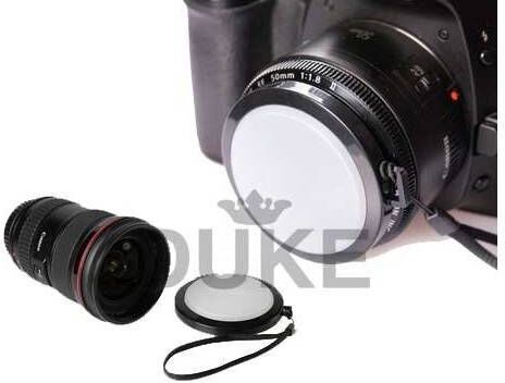 Phottix Tapa Balance De Blanco 52 - 55 - 58 - 62 - 67 - 72 - 77 Mm.