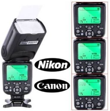 Triopo Flash Professional Ctr-988 Para Canon Y Nikon