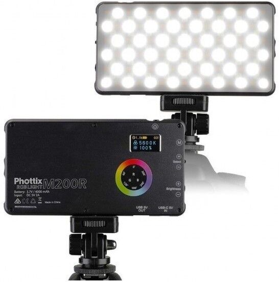 Phottix M200r Rgb Panel Led