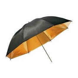 Metz Paraguas negro y dorado Metz 84cm
