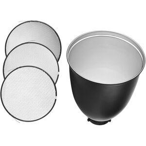 Abat-jour diffuseur de réflecteur Bowens de type S à 45 degrés de 11 pouces avec grille en nid d abeille de 20 ° 40 ° 60 ° pour stroboscope de studio à montage Bowens