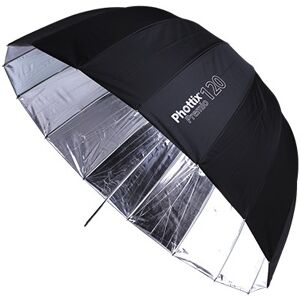 PHOTTIX Premio Parapluie Reflecteur 120cm Argente