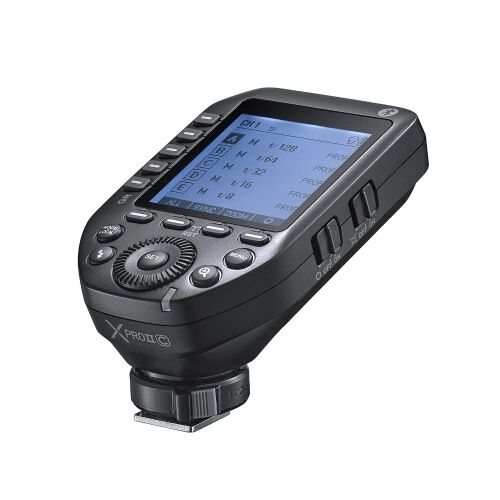 TOMTOP Godox XPROII-C 2.4G Déclencheur flash sans fil TTL Autoflash 1/8000s HSS Grand écran LCD 32 canaux 16 groupes Remplacement pour les caméras Canon