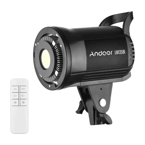 TOMTOP Andoer LM135Bi Portable LED Photo Fill Light Studio 135W