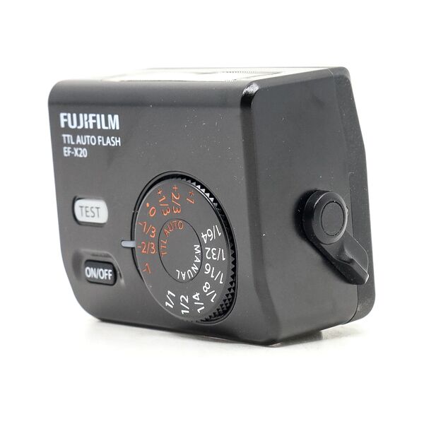 fujifilm ef-x20 shoe mount flash (condition: excellent)