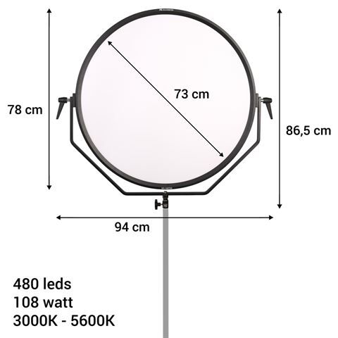 Falcon EYES L�mpada Led Bi-Color Sophiez So-108TDX