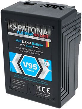 Patona Platinum V95 Nano Akku D-Tap