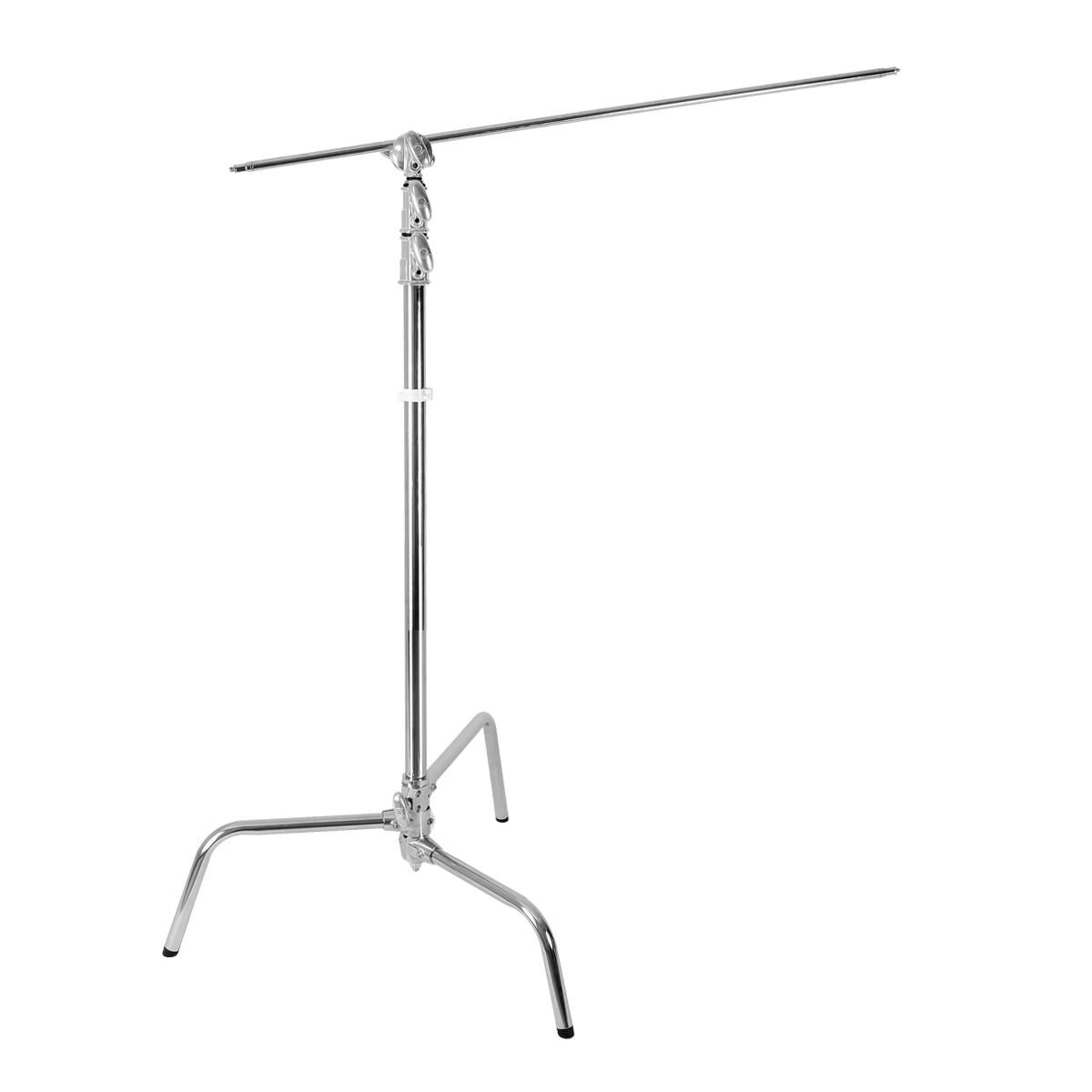 Godox C-Stand with Arm &amp; Grip Head (7.8', Silver)
