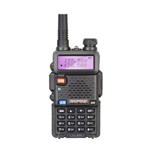 BayOne Baofeng UV-5R VHF UHF Dual Band Walkie Talkie Komradio Happy Radio