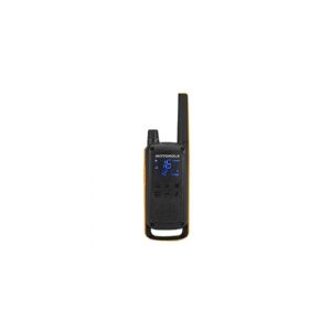 Motorola Talkabout T82 Extreme - Twin Pack - transportabel - tovejs radio - PMR - 446 MHz - 16 kanaler - sort, gul (pakke med 2)
